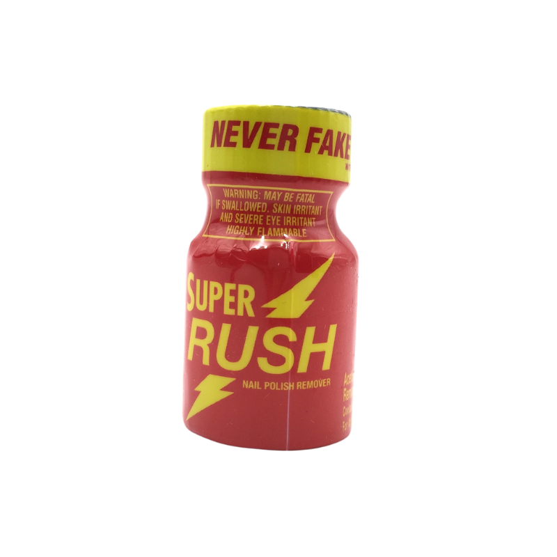 Super Rush - red bottle - 10 ml - Nail polish remover - popper