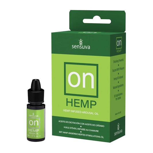 Aceite estimulante Sensuva On Hemp 5 ml