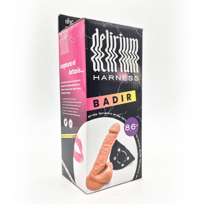 Arnés Delirum Badir con dildo 22 cm