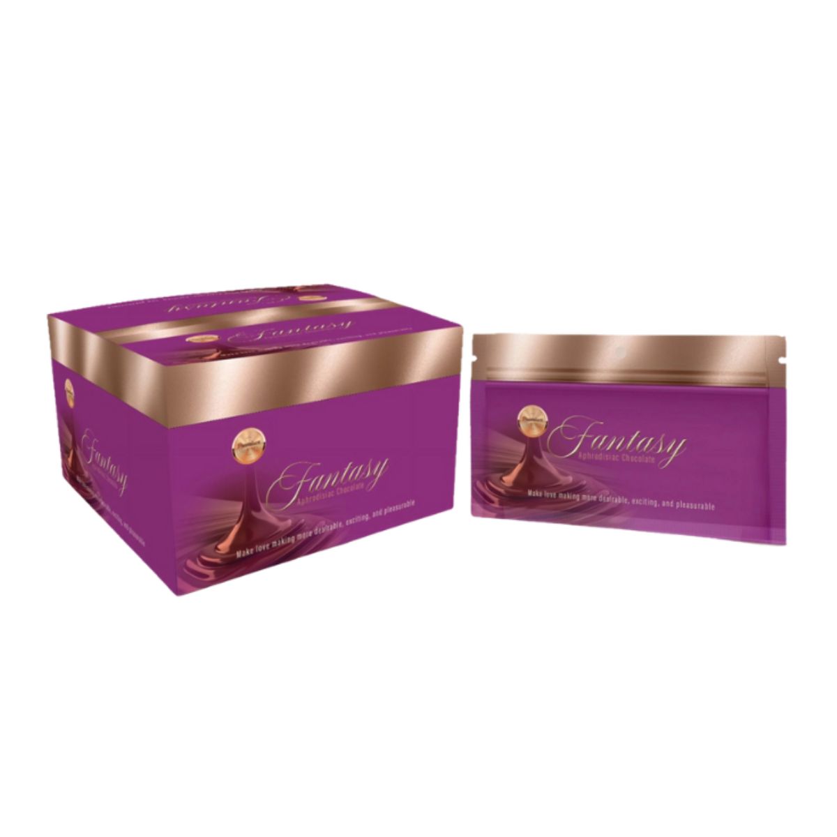 Chocolate afrodisiaco vigorizante para mujer Fantasy