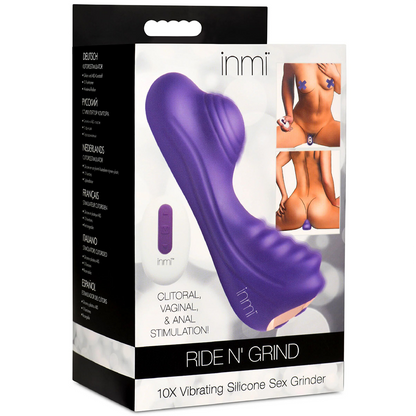 Vibrador estimulador vaginal a control remoto