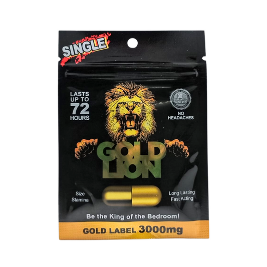 Comprar pastilla para erección Gold Lion 3000