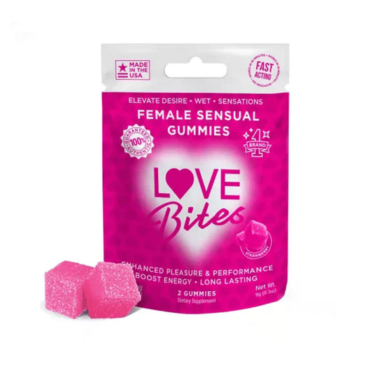 Vigorizantes para mujer - Mejora el líbido - Gomitas vigorizantes para mujer Love Bites