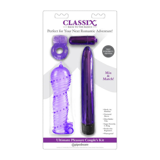 Kit para parejas Classixs Ultimate Preasure Purple