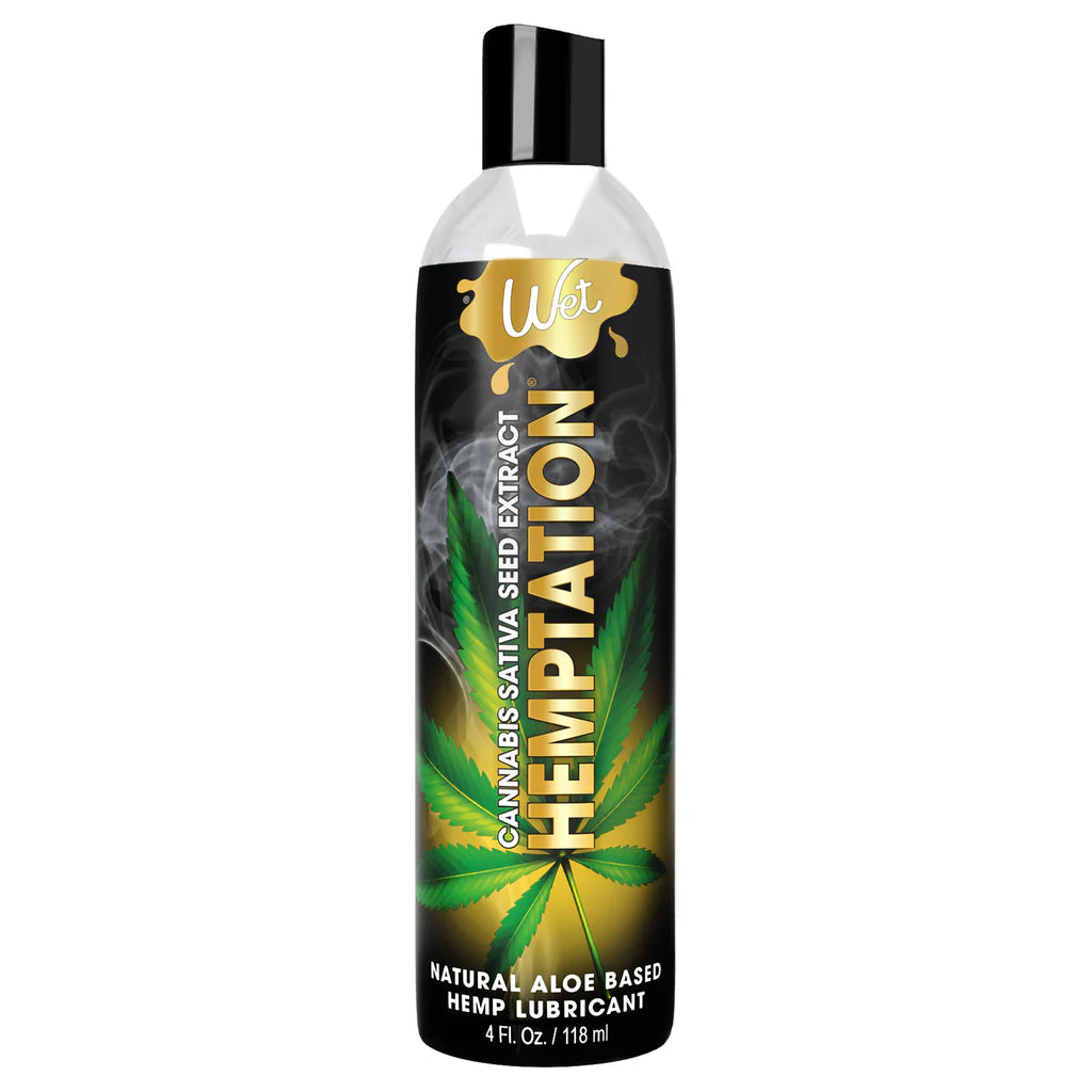 Comprar lubricante Hemptation de WET con cannabis