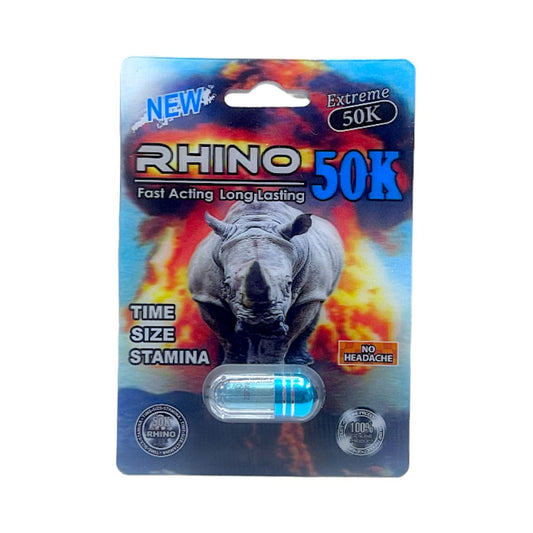 Píldora Rhino Extreme 50K