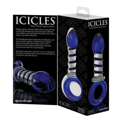 Plug anal de cristal Pipedram Icicles No 81