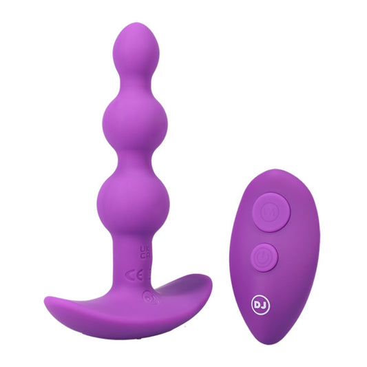 Comprar el mejor plug anal vibrador Beaded Vibe Doc Johnson