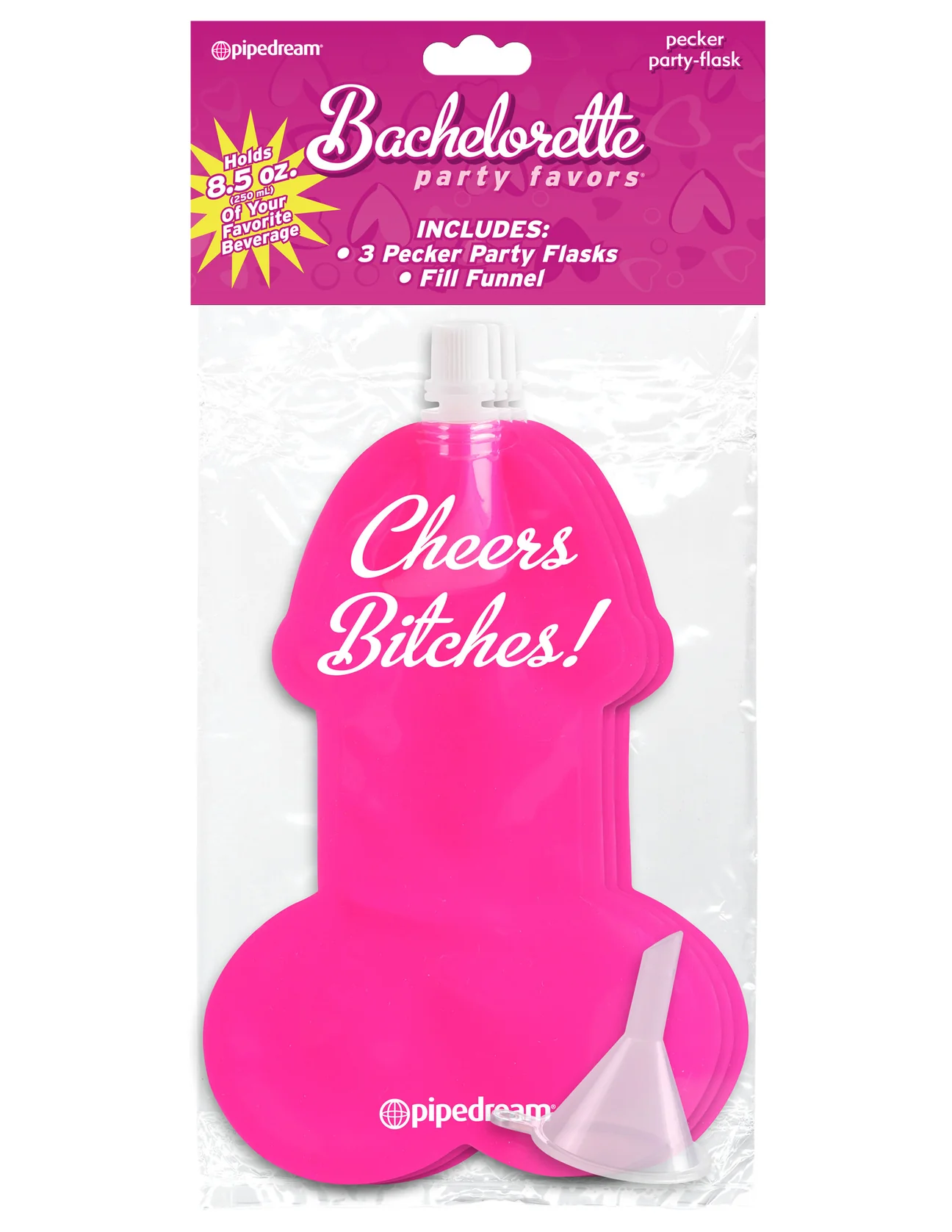 Vaso en forma de pene - Bule para despedidas Bachelorette - Accesorios eróticos para fiestas