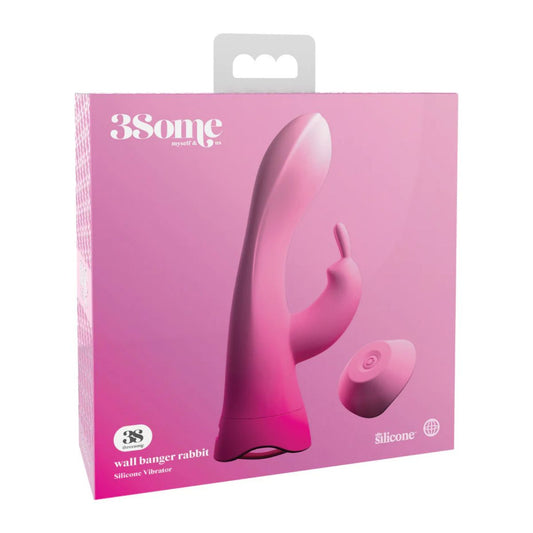 Vibrador de conejo 3Some Wall Banger Rabbit